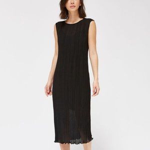 LACAUSA Lauryn Dress, XS, Black, NWT